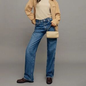 Reformation Val 90s Mid Rise Straight Jeans